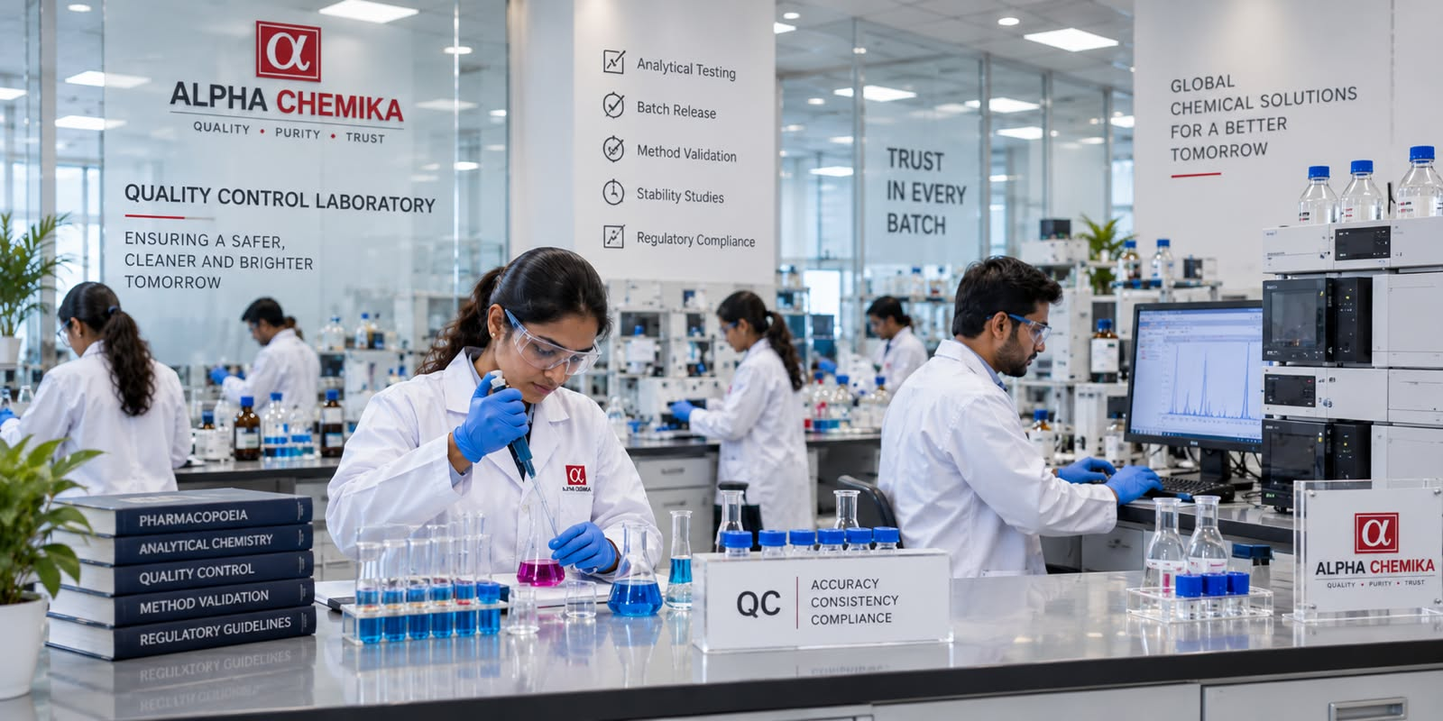 Alpha Chemika laboratory facility